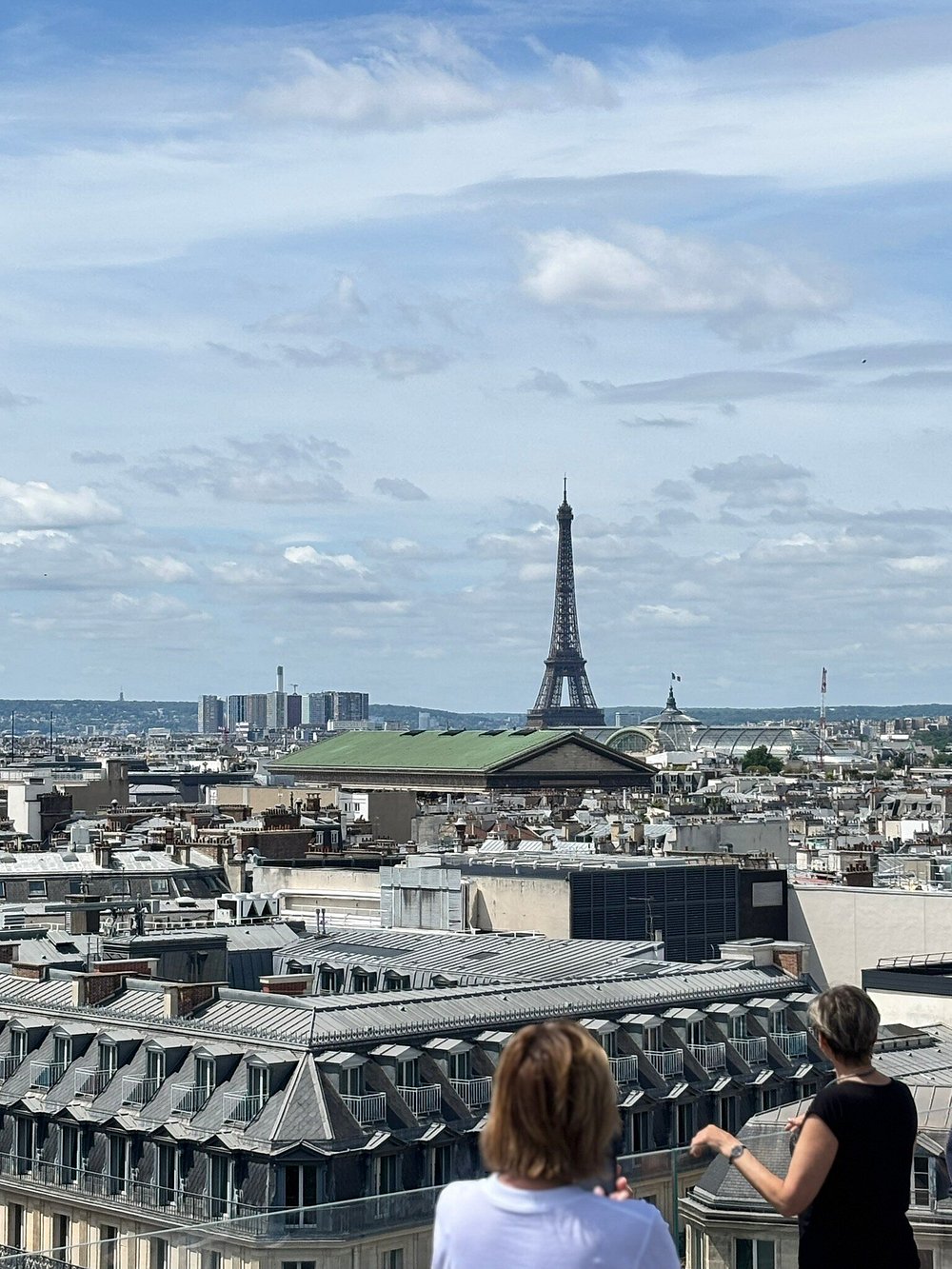 Eiffel Tower from Galeries Lafayette